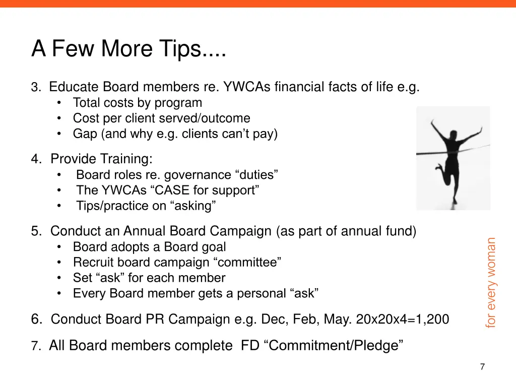 a few more tips
