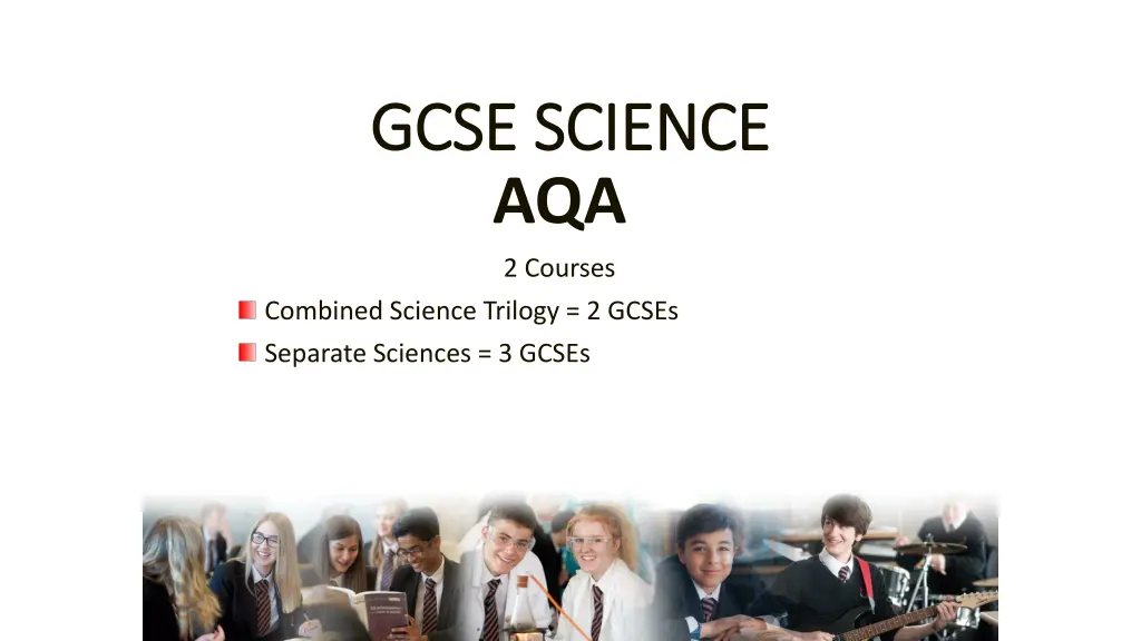 gcse science gcse science aqa