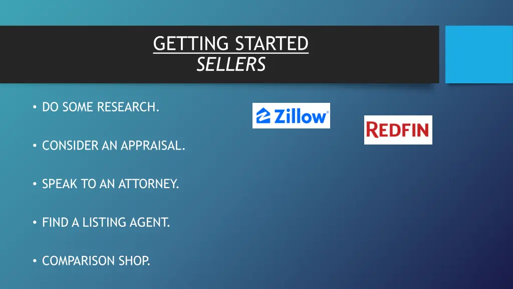 getting started sellers