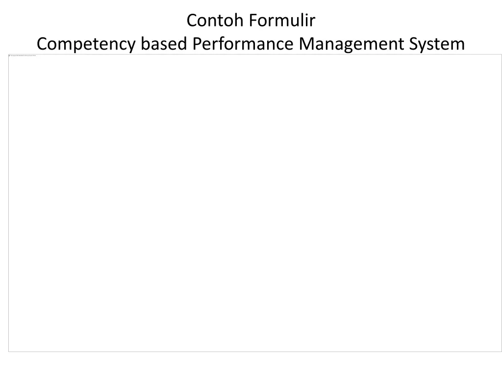 contoh formulir 1