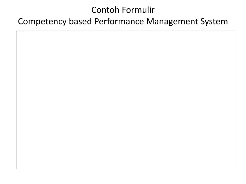 contoh formulir 4