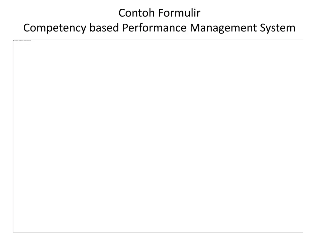 contoh formulir