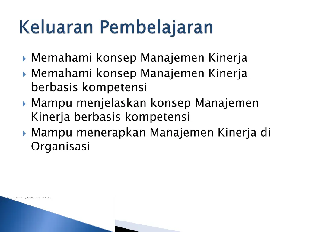 memahami konsep manajemen kinerja memahami konsep