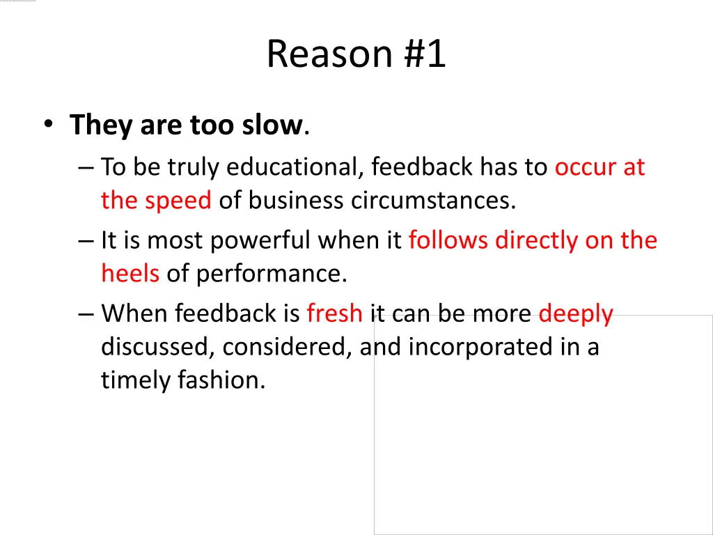 reason 1