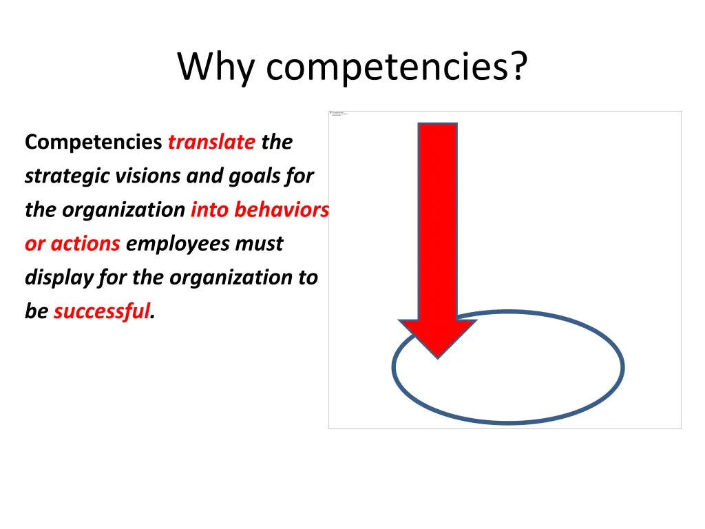 why competencies