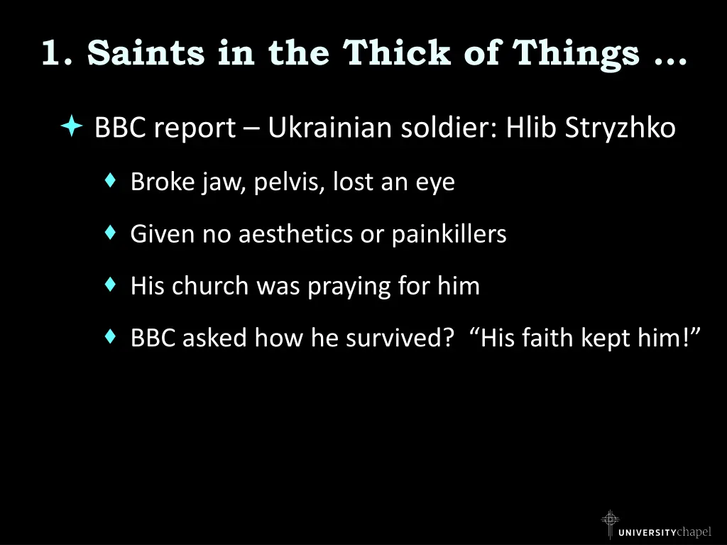 1 saints in the thick of things 1
