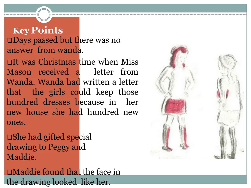 key points days passed but there was no answer