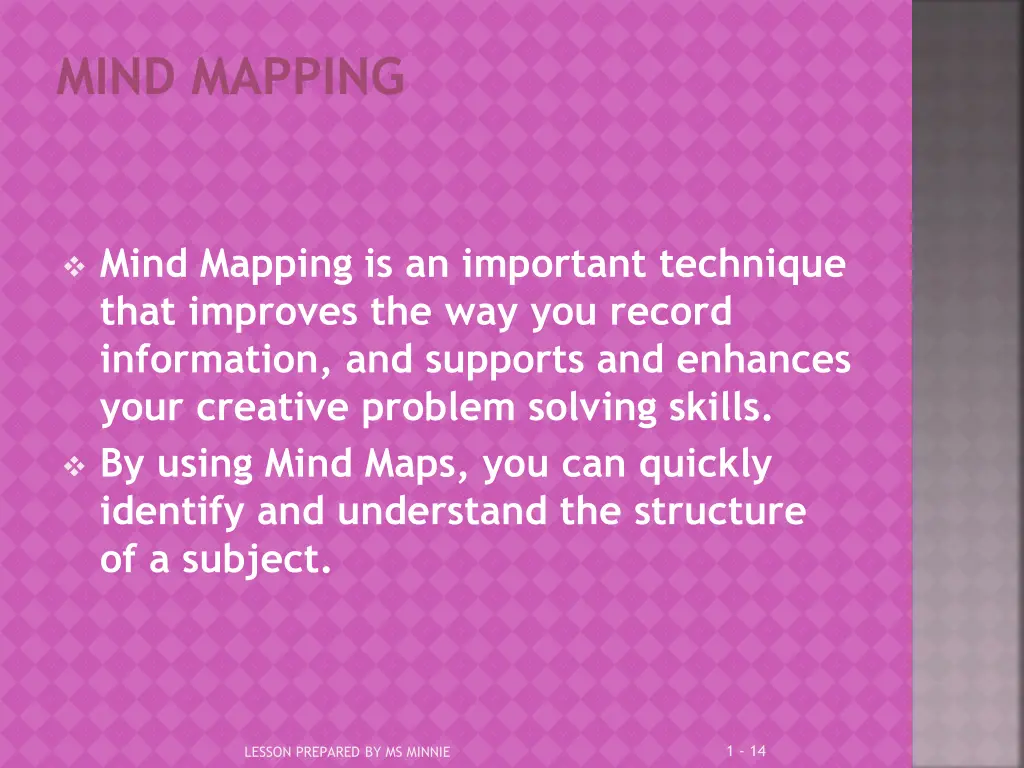 mind mapping
