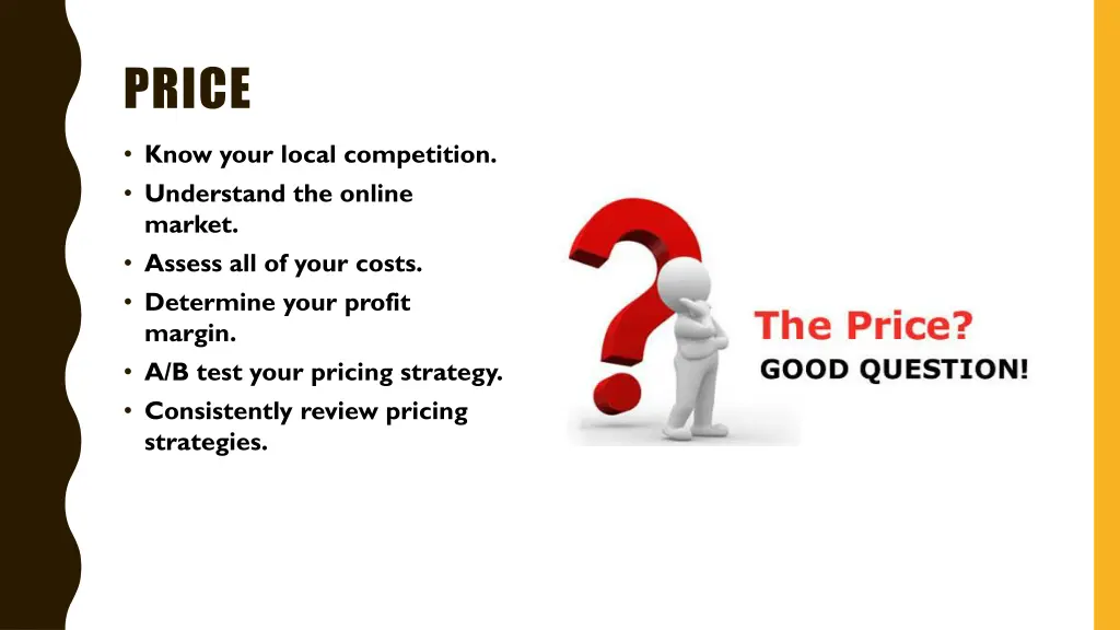 price