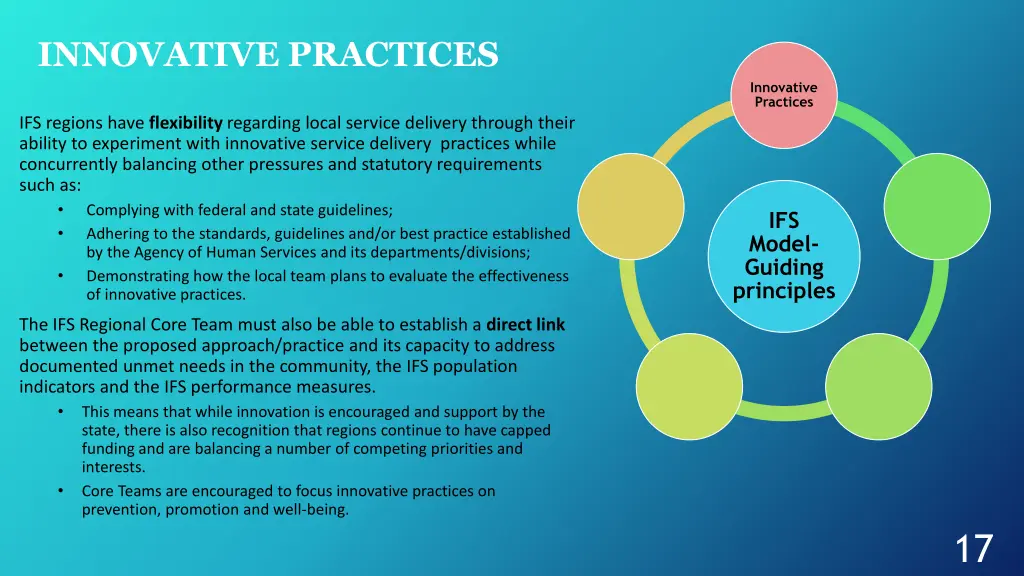 innovative practices