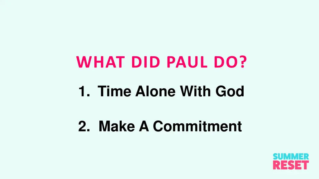 what did paul do 1