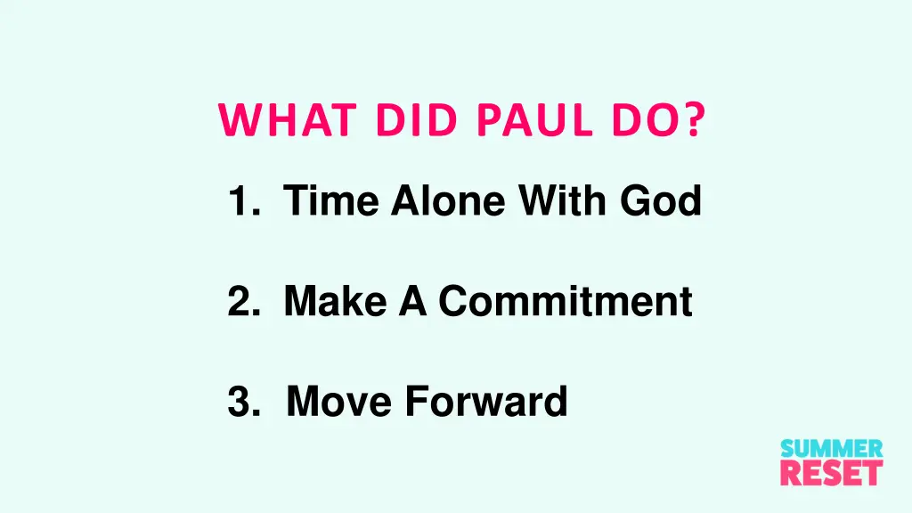 what did paul do 2
