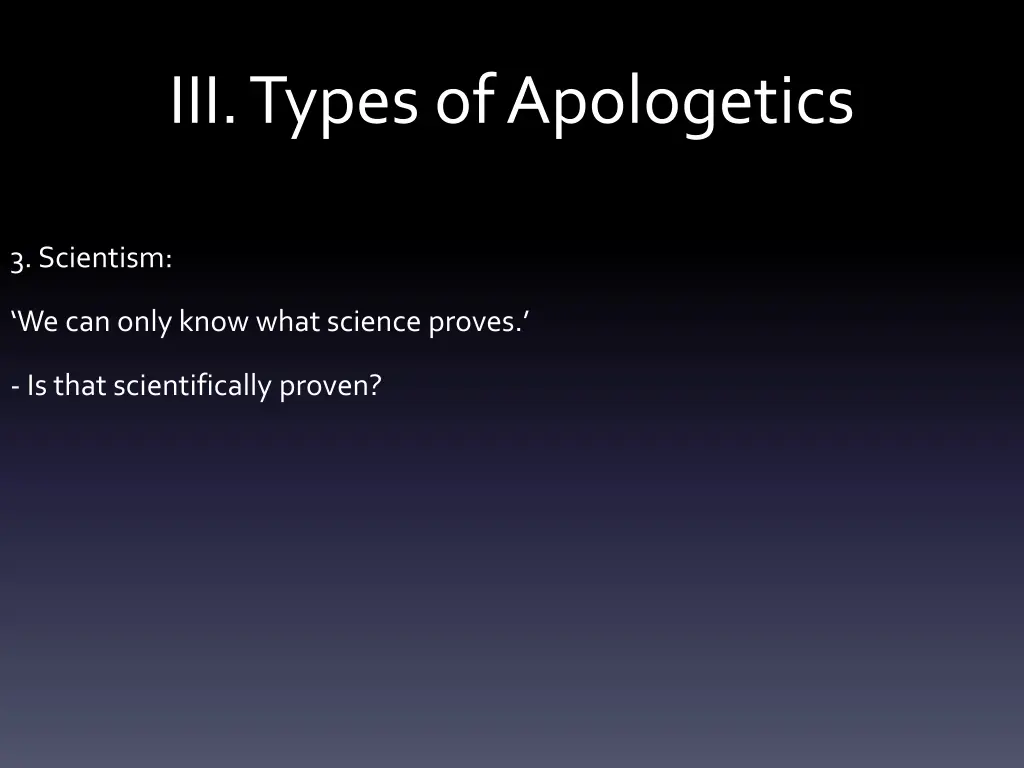 iii types of apologetics 5