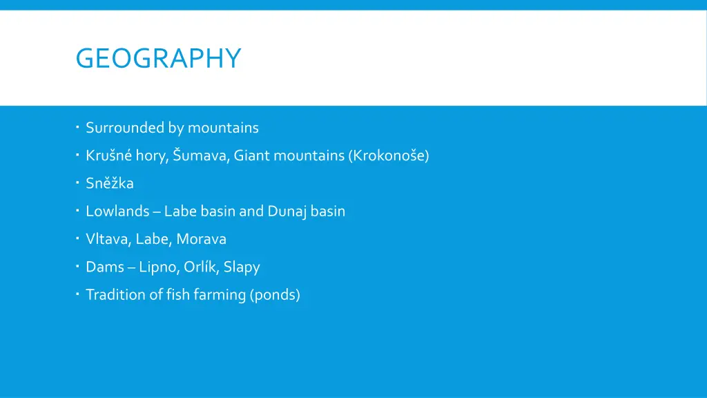 geography