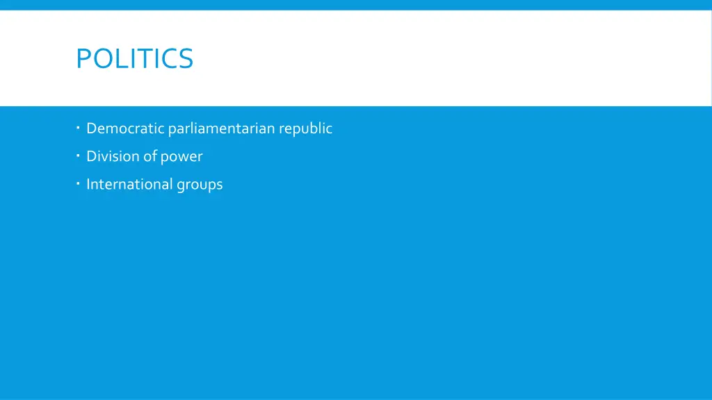 politics