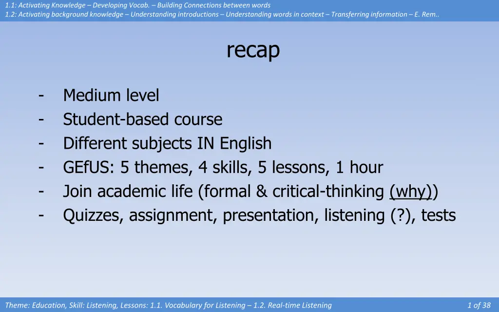 1 1 activating knowledge developing vocab