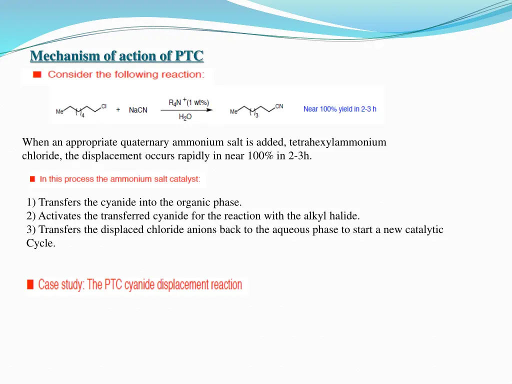 mechanism of action of ptc