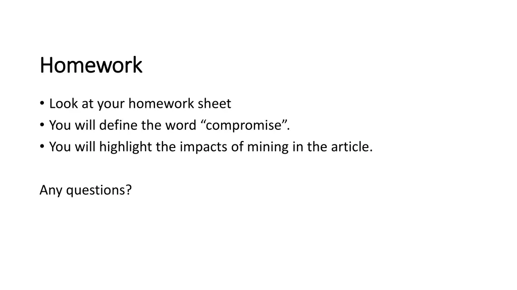 homework homework