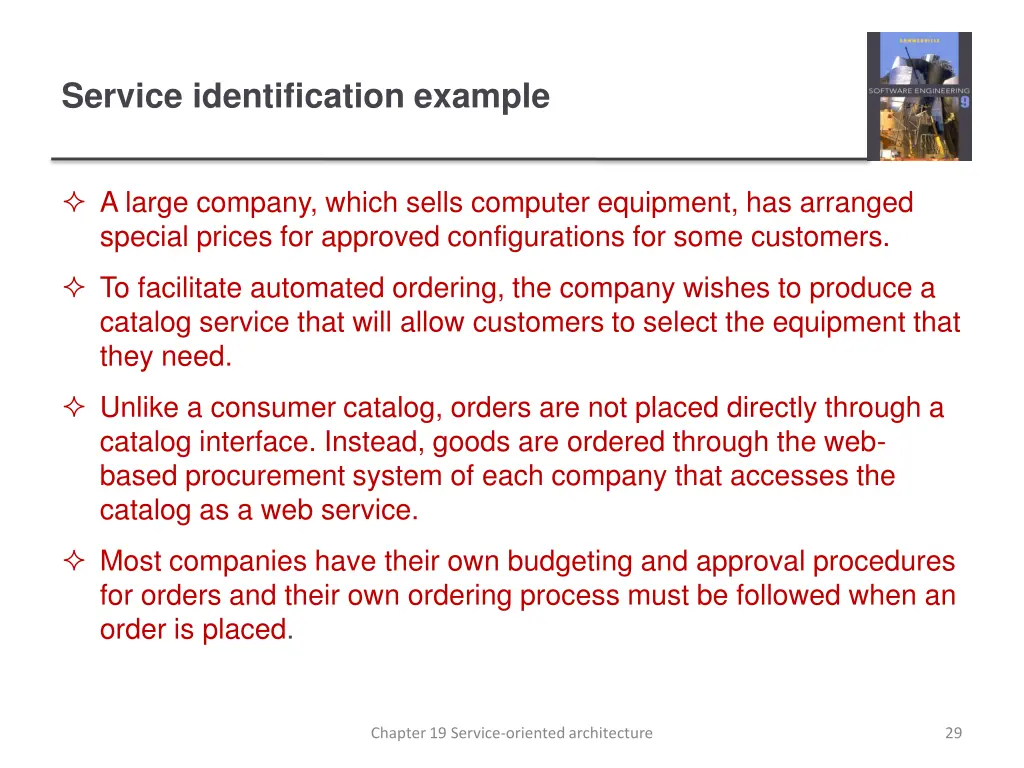 service identification example