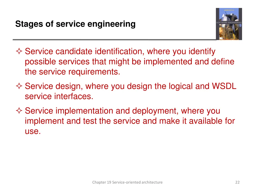stages of service engineering