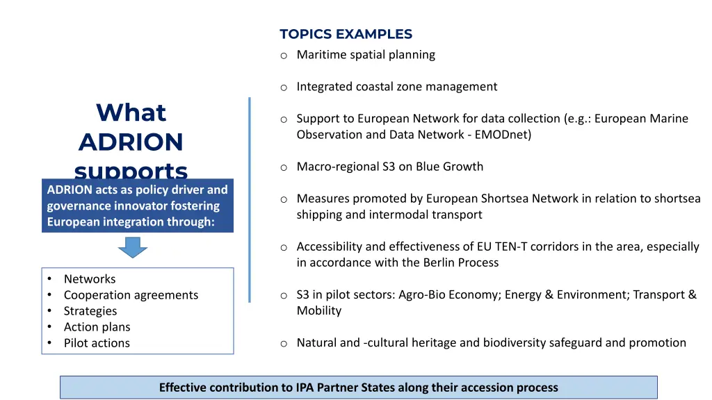 topics examples o maritime spatial planning