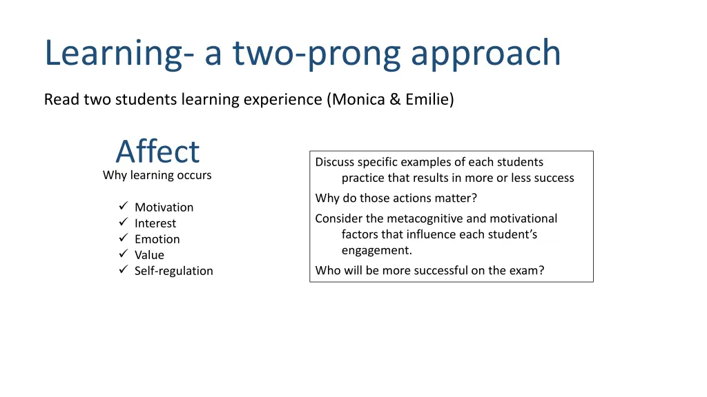 learning a two prong approach 2