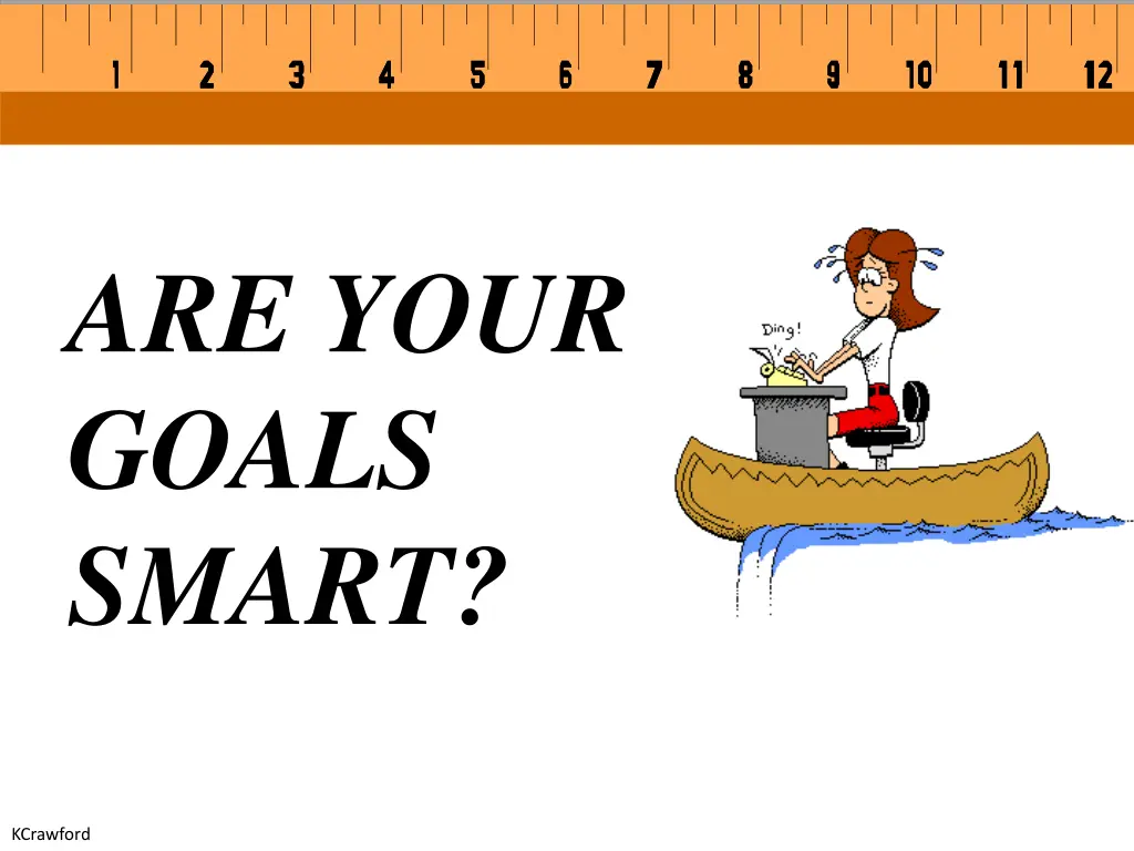 are your goals smart