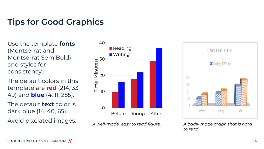tips for good graphics