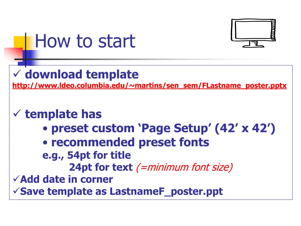 how to start