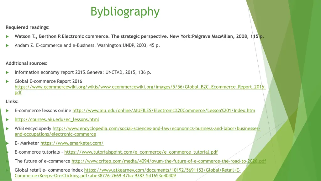 bybliography