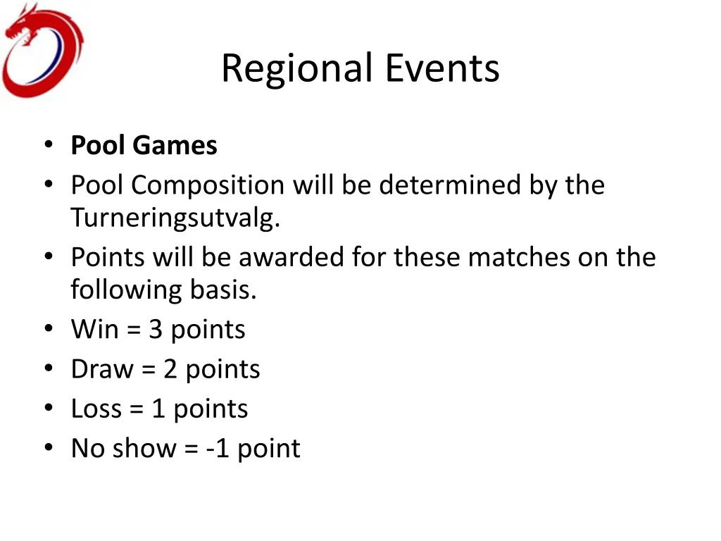 regional events