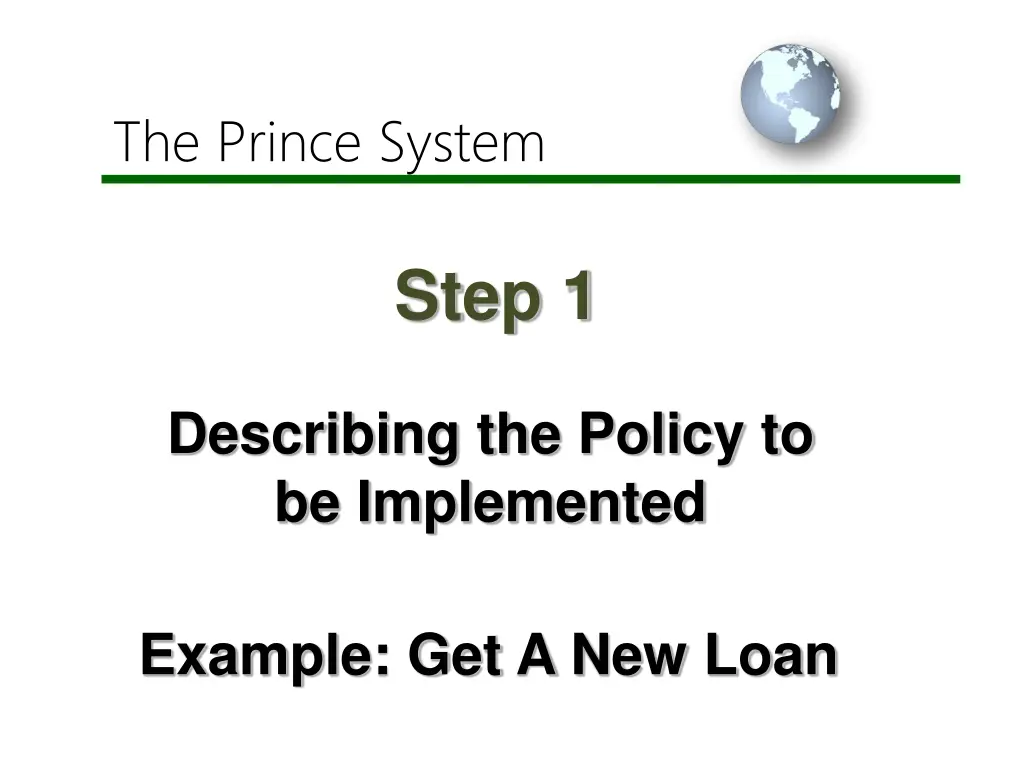 the prince system 1