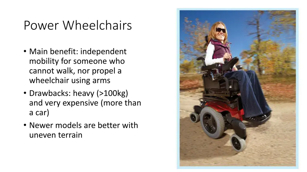 power wheelchairs