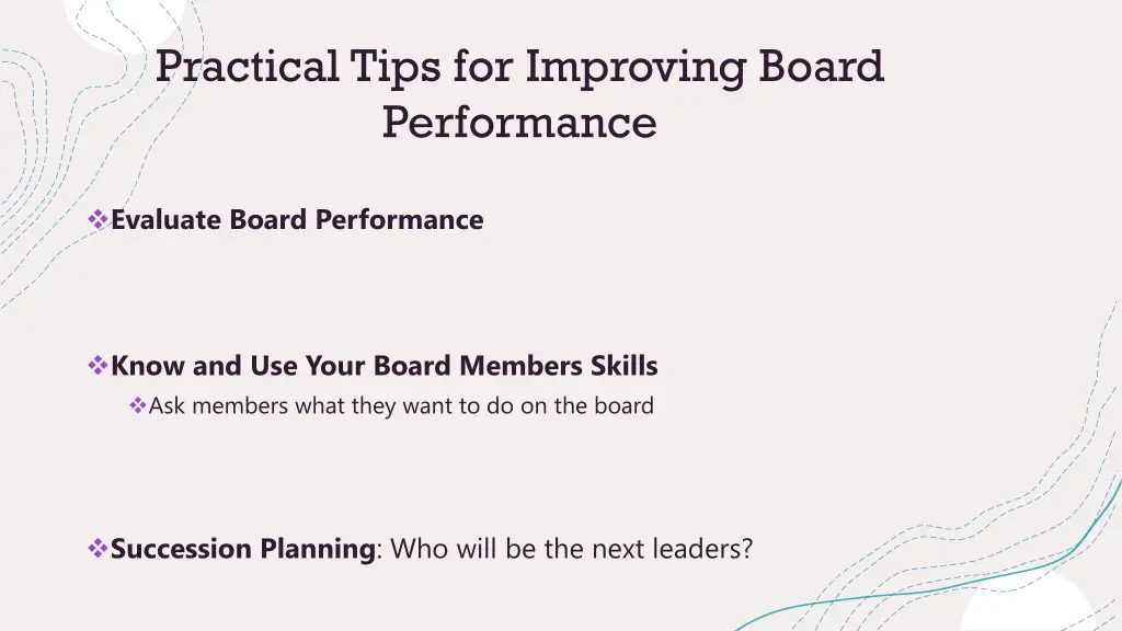 practical tips for improving board performance 2