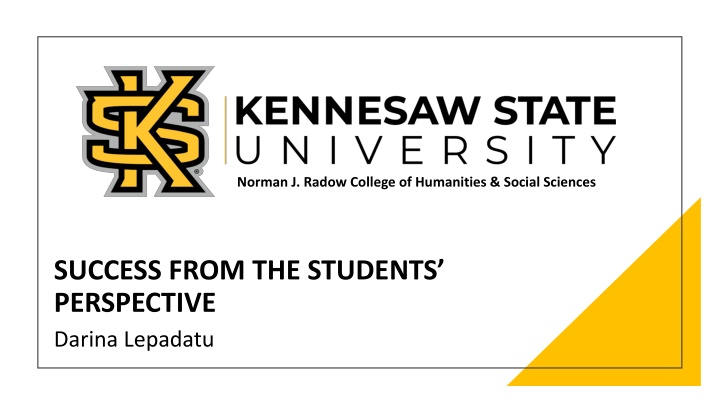 norman j radow college of humanities social