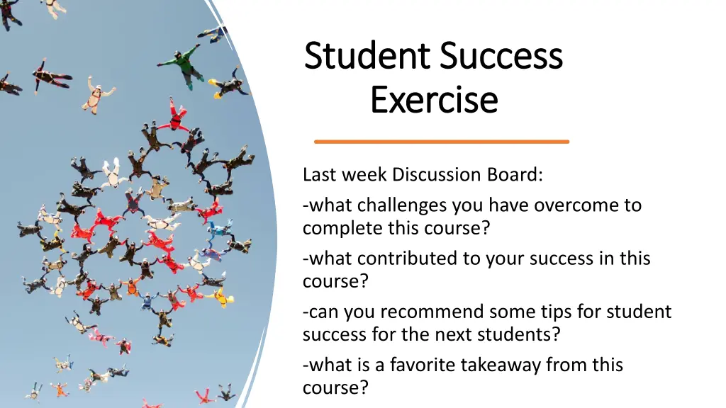 student success student success exercise exercise