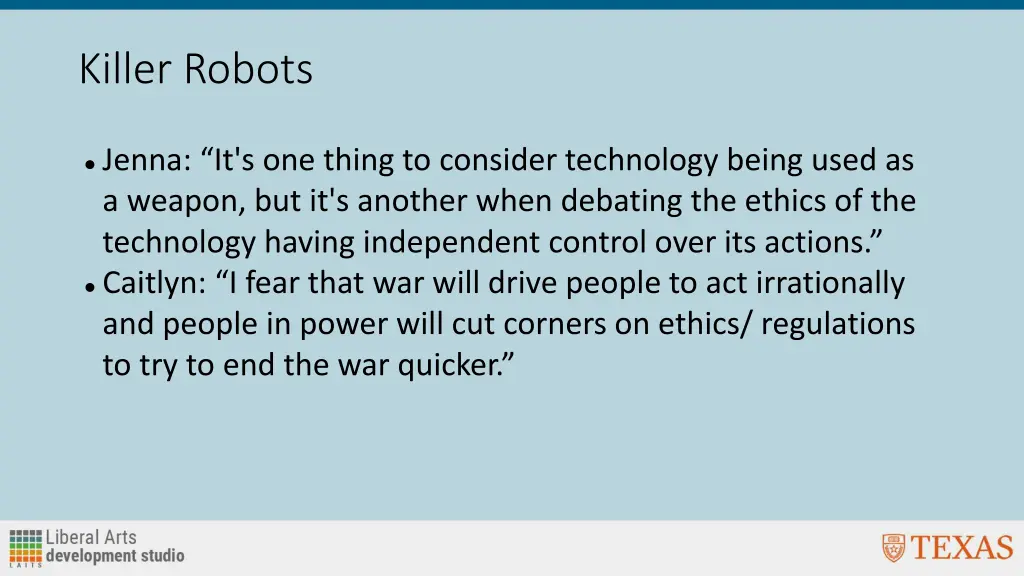 killer robots