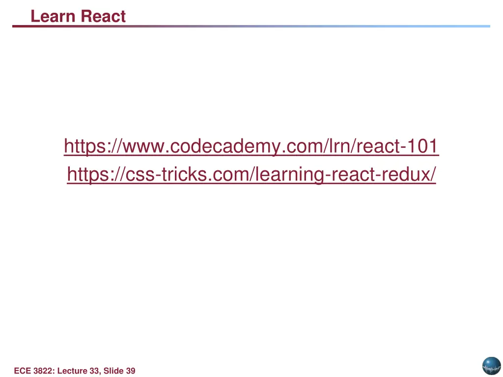 learn react