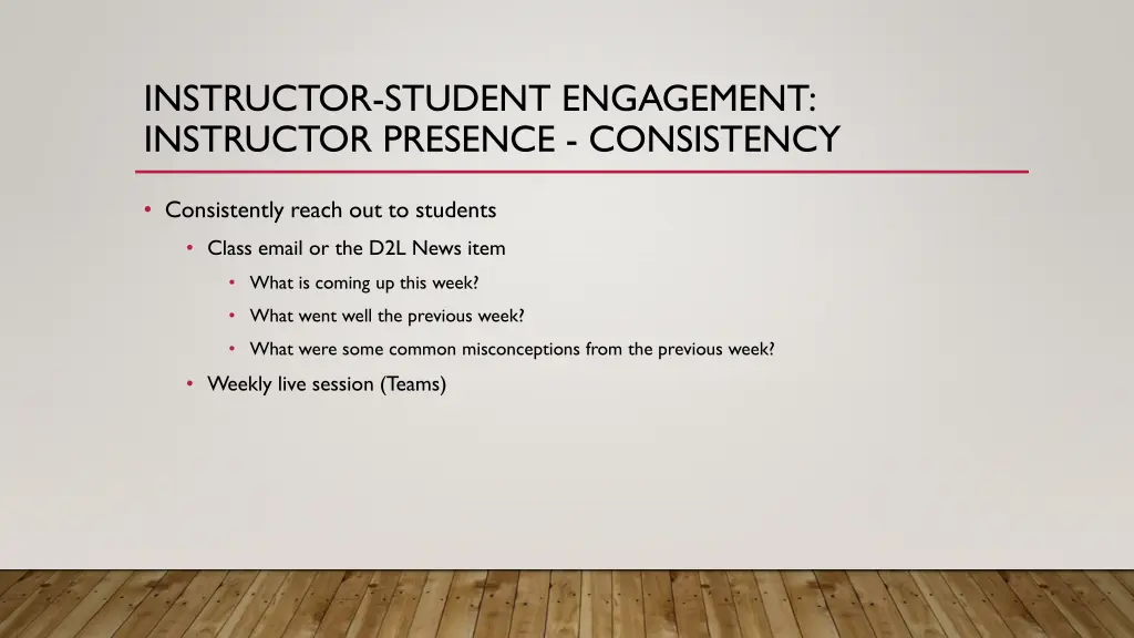 instructor student engagement instructor presence 3