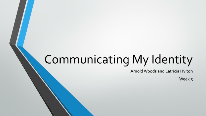 communicating my identity