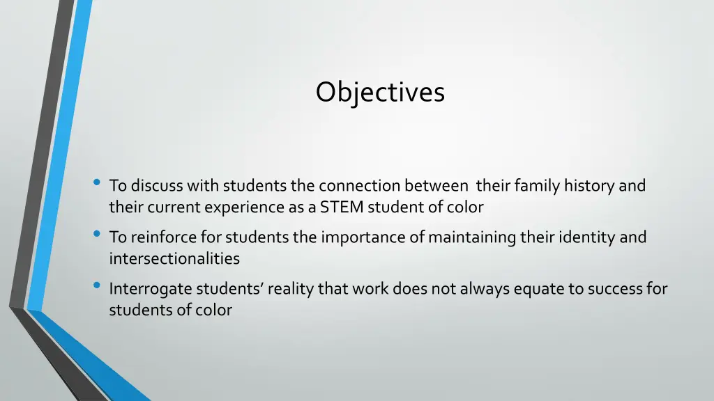 objectives