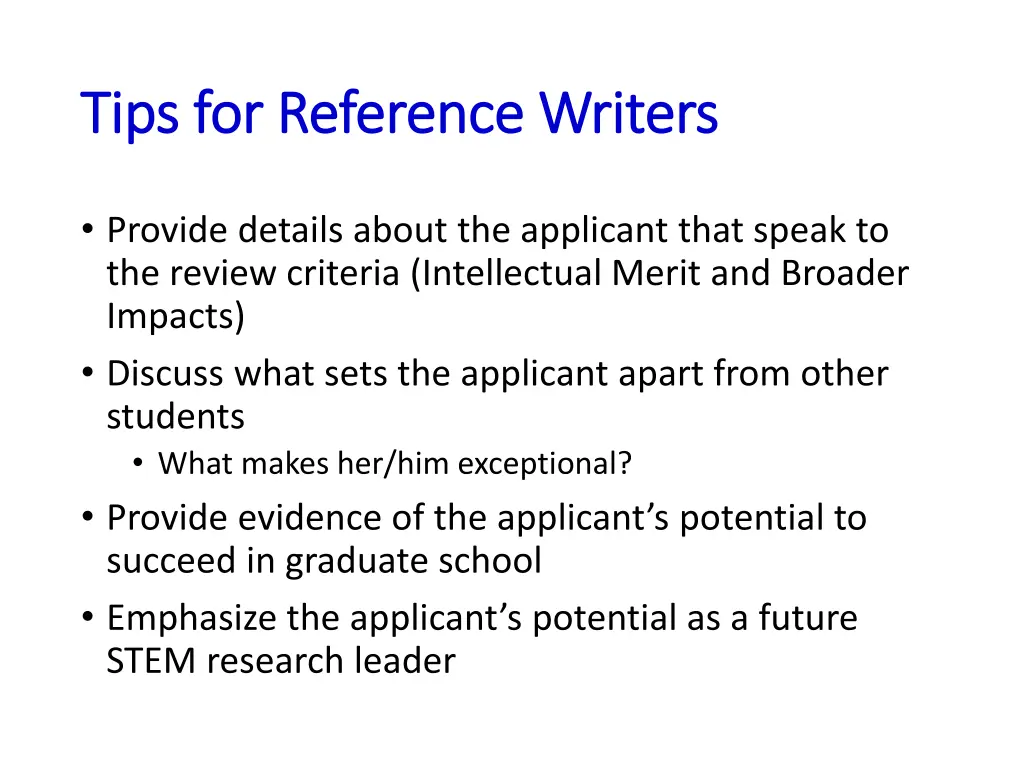tips for reference writers tips for reference