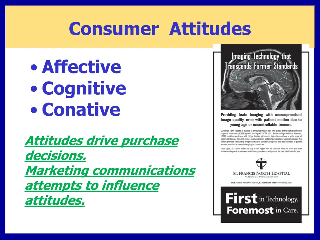 consumer attitudes