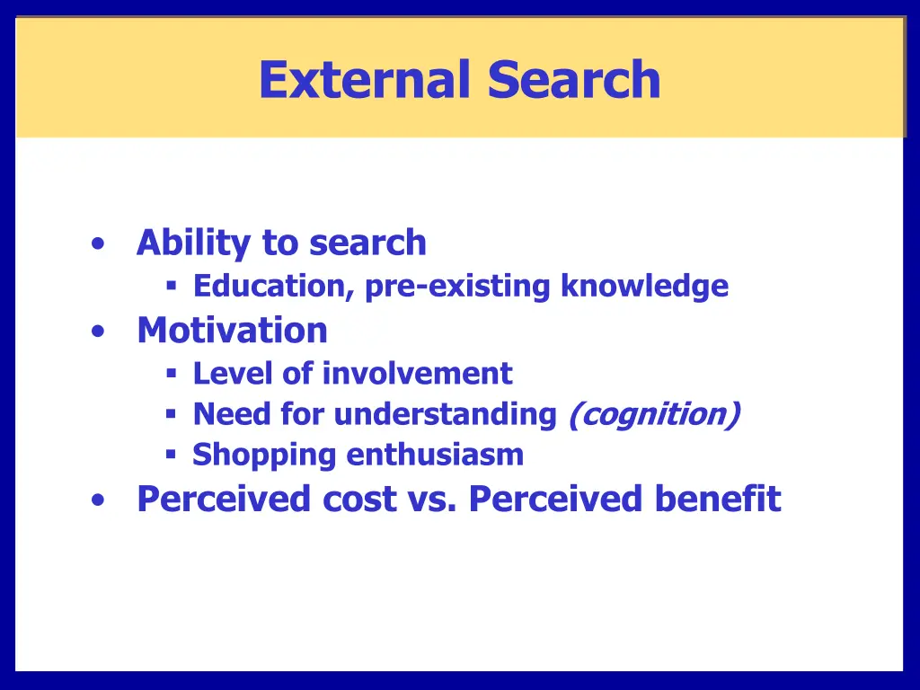 external search