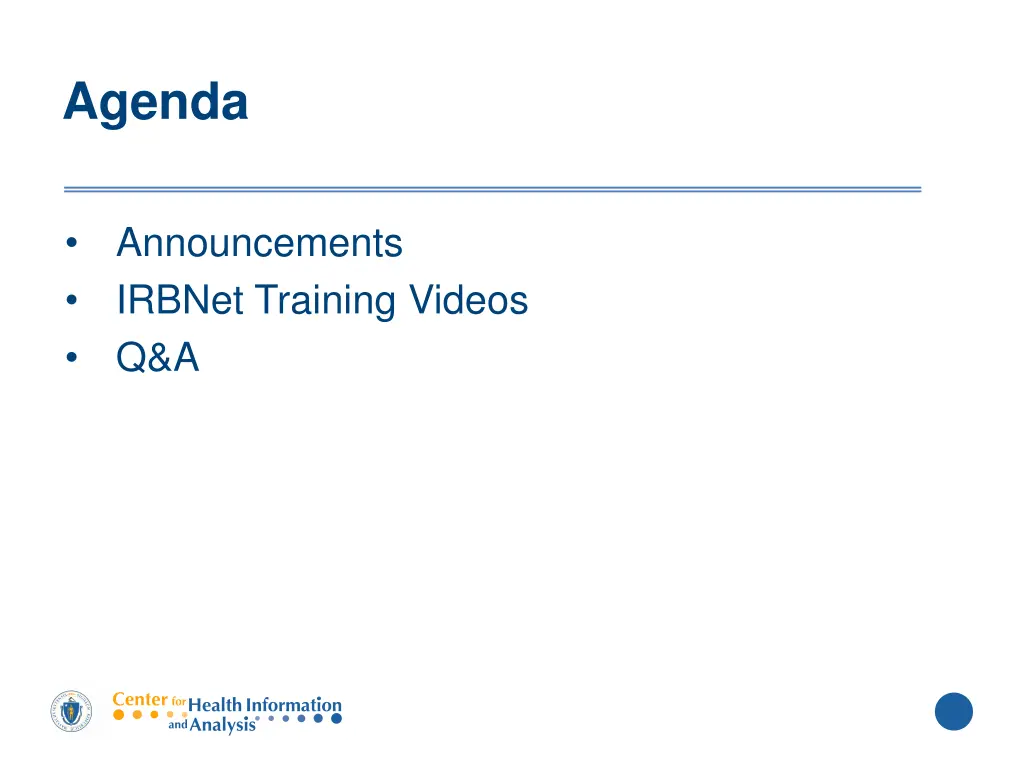 agenda