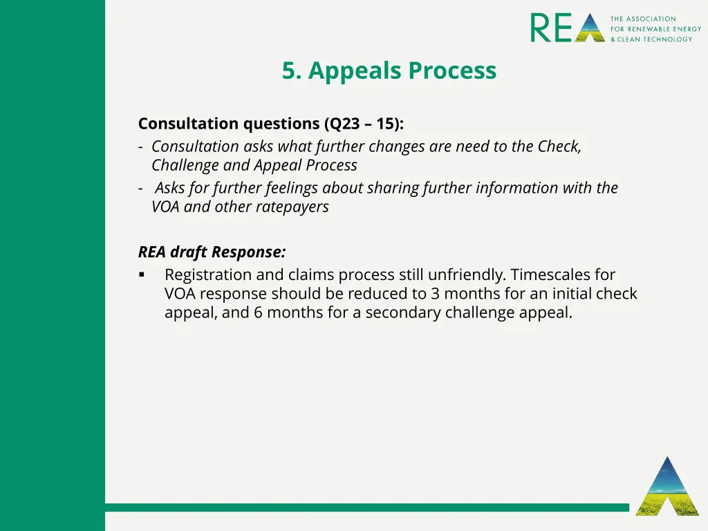 5 appeals process