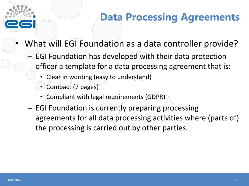 data processing agreements 1