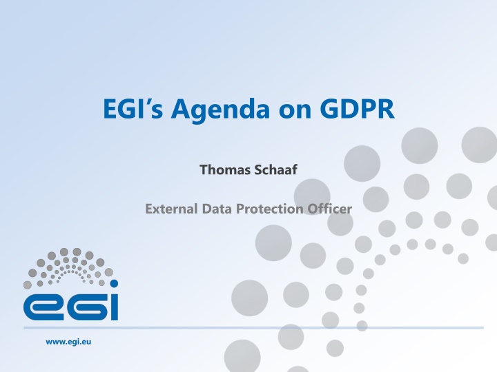 egi s agenda on gdpr
