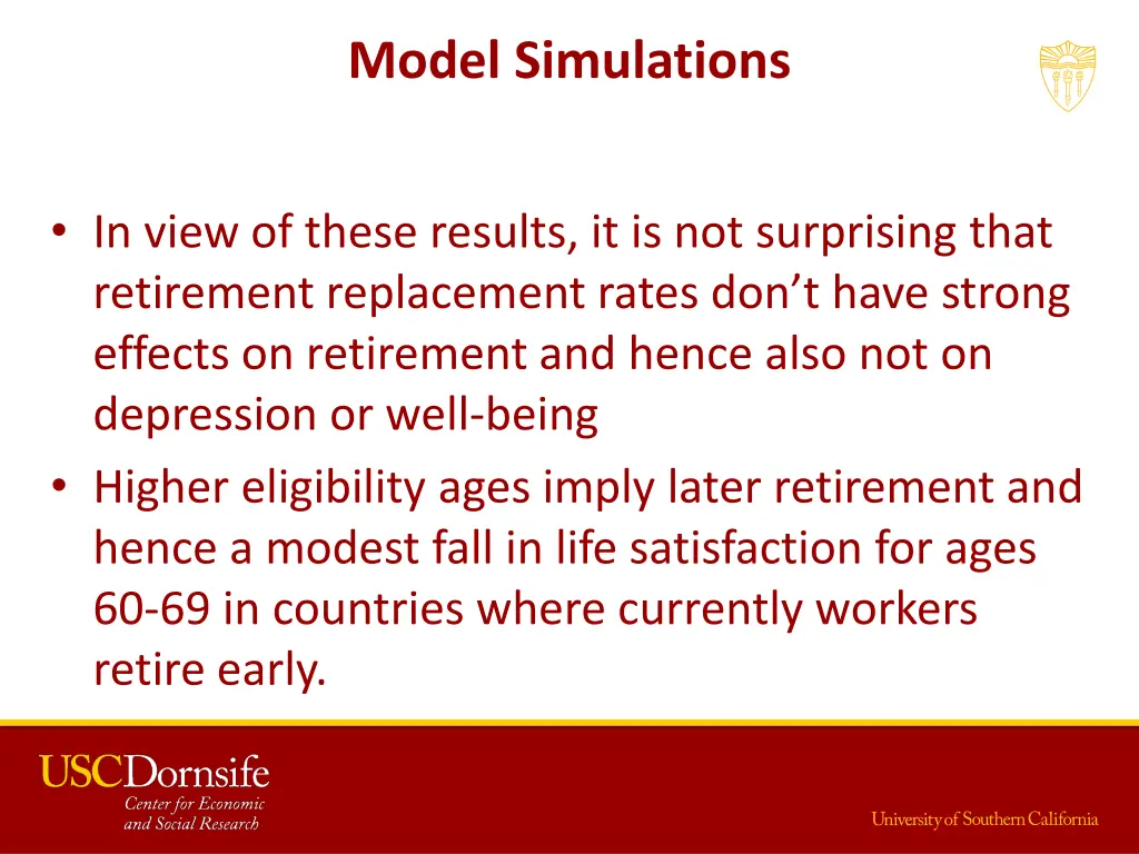 model simulations