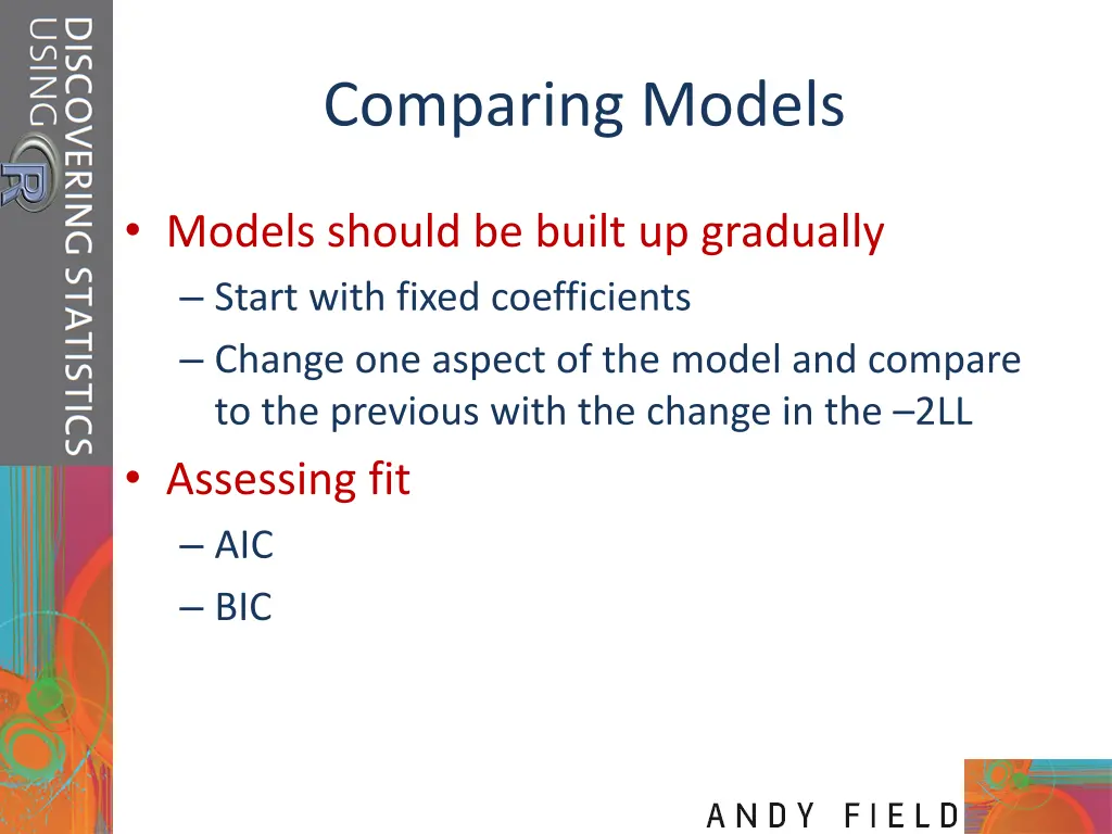 comparing models